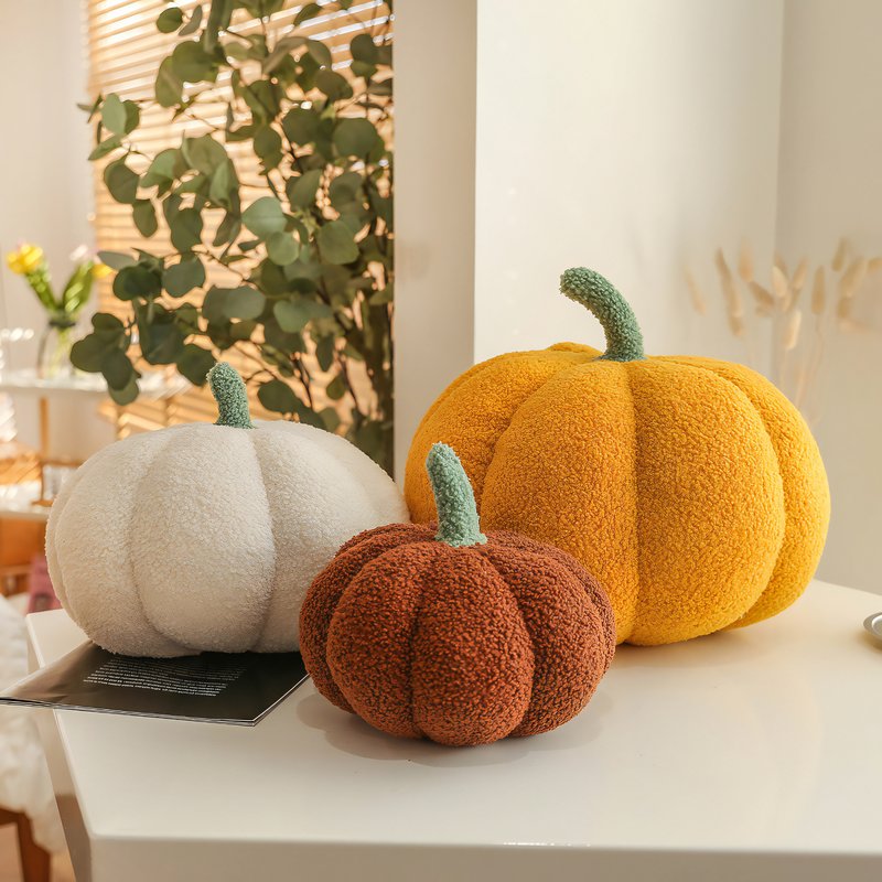 Coussin citrouille