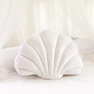 Coussin coquillage blanc - 66x50