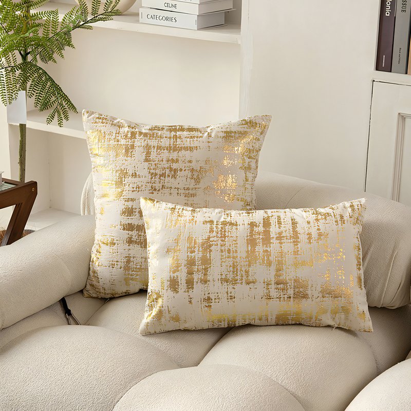 Coussin doré