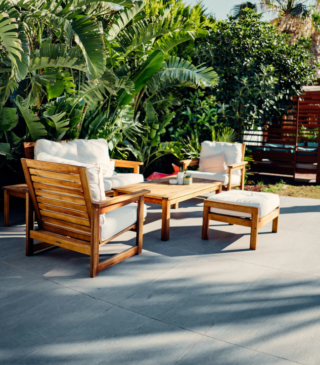 Coussin salon de jardin