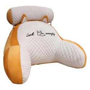 Coussin de lecture avec accoudoirs orange
