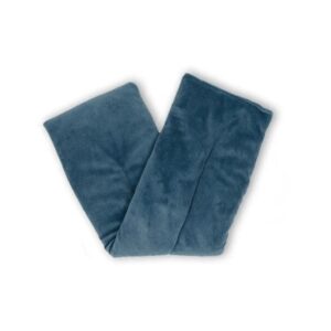 Coussin de graine de lin chauffant micro-ondes - Bleu
