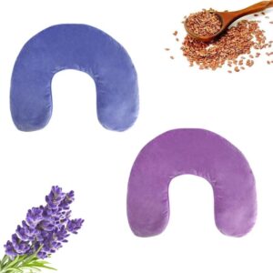 Coussin de graine de lin chauffant micro-ondes