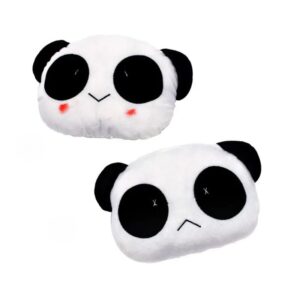 Coussin panda doux appui tête voiture