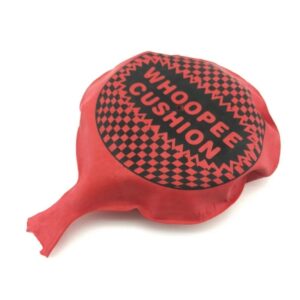 Coussin péteur rouge ou jaune - Rouge