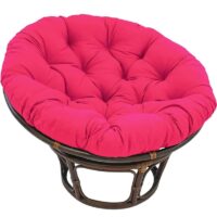 coussin pour fauteuil papasan