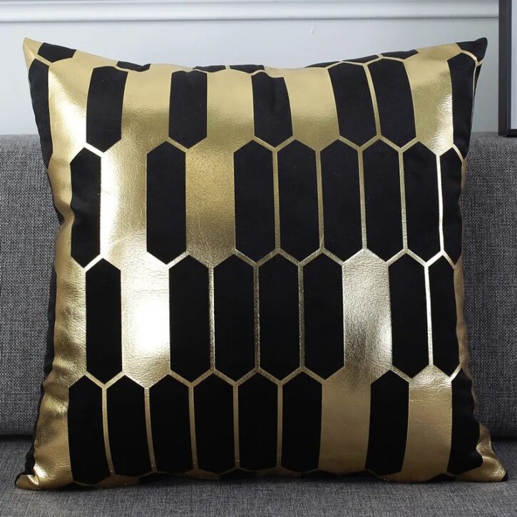 coussin velours luxe