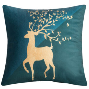 Housse de coussin cerf