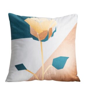 Coussin design coloré fleur