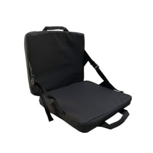 Coussin pliable extérieur​ noir