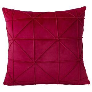 Coussin canapé bordeaux