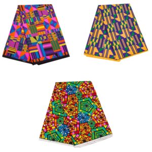 Tissu coussins : Mosaïque de couleurs