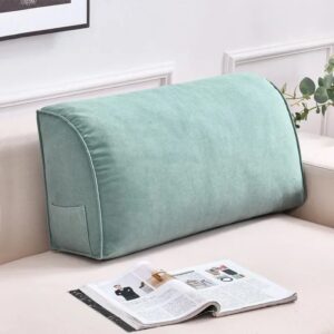 Coussin confort dos pour canapé vert sauge