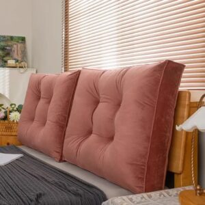 Coussin matelassé rose argenté