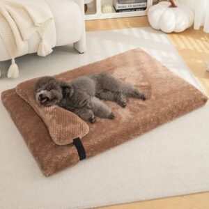 Lit coussin pour chien avec oreiller